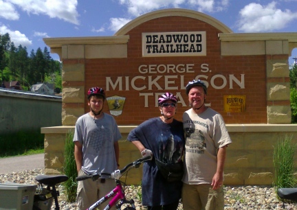 Blake Marna & Deron Mickelson Deadwood Trailhead  2014-07-08