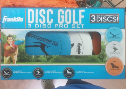 Franklin 3 Disc Golf Set