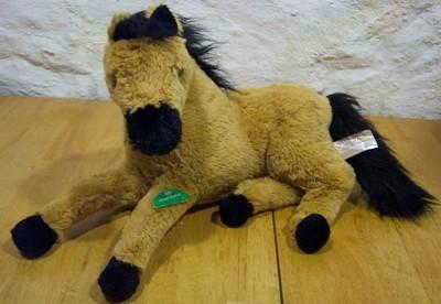 Stuffed Horse Laying Down