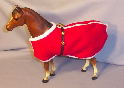 Santa Inspired Horse Coat - Prize for Nov Photo Contest 2010