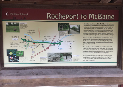 Rocheport to McBaine Infor Katy Trail 2017-10-27