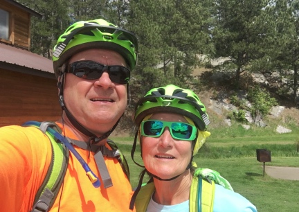 Deron and Marna At The Hill City Trailhead 2016-06-01
