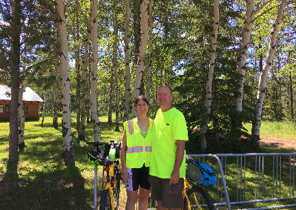 Mickelson Trail Both Directions Completed Dumont Trailhead 2017-07-01