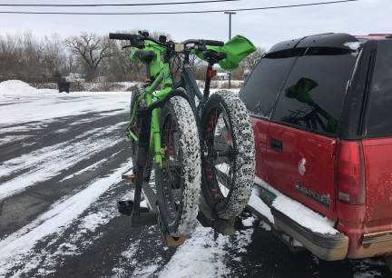 FAT BIKES AFTER RIDE ON 2018-01-02